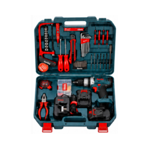 20V Cordless Drill Driver Set - 53 pcs with Hand Tools