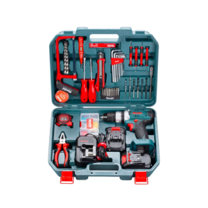 20V Cordless Drill Driver Set – 53 pcs with Hand Tools
