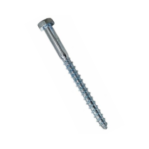 Half Thread Hex Wood Screw - 5/16" x 4-3/4"