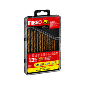 MIBRO Titanium Drill Bit Set - 13 pcs