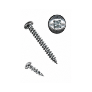 Pan Head Square Drive Self-Tapping Screw – #8 x 5/8" & #8 x 1-1/4"