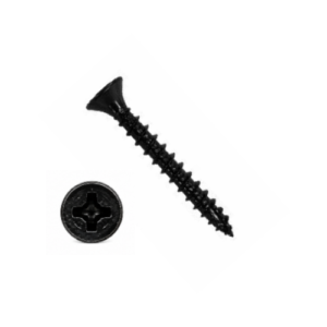 Philip & Square Drive Single CSK Head Chipboard Screw – 4.5mm x 1-1/4"